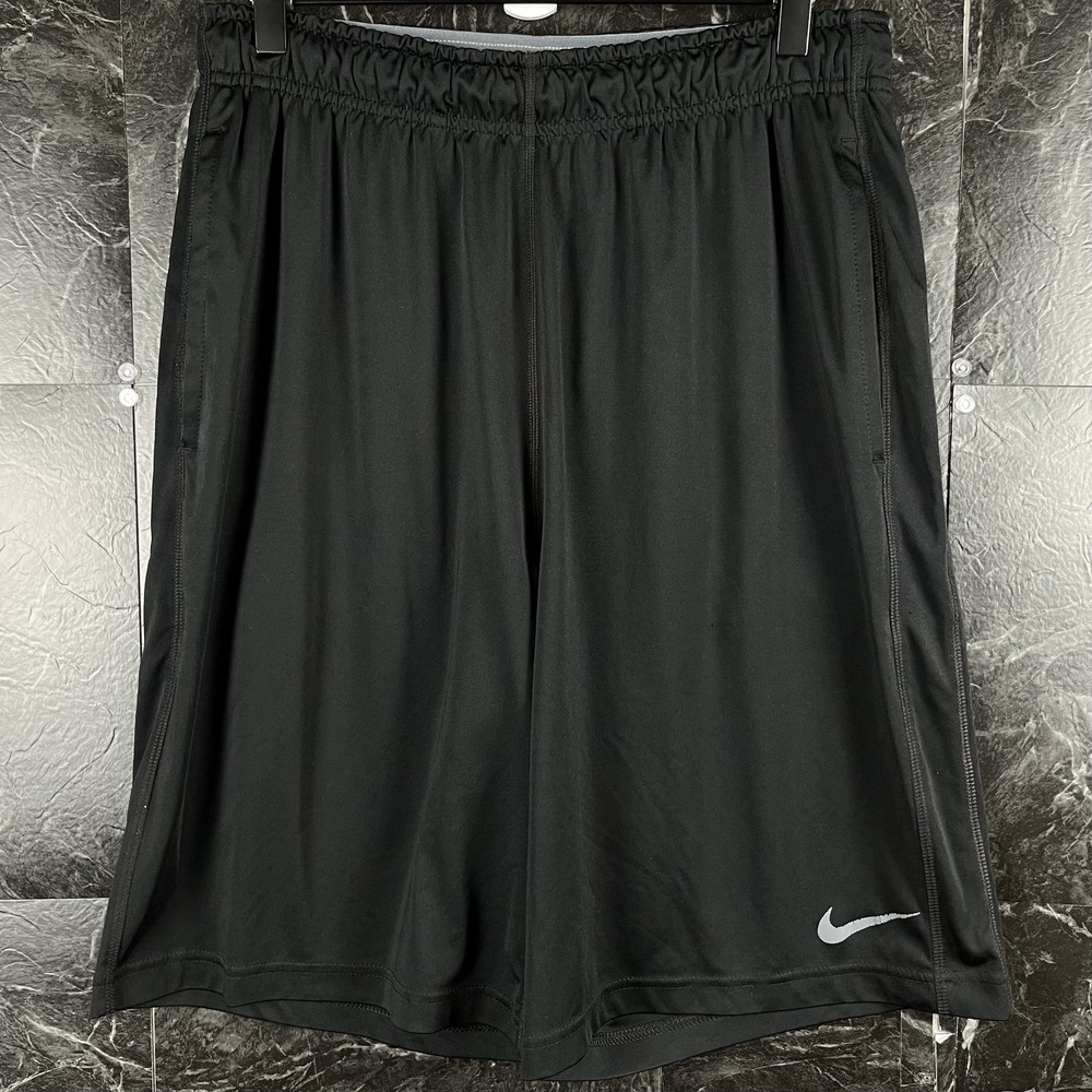 Nike Men's Black Dri-Fit Running Shorts Medium